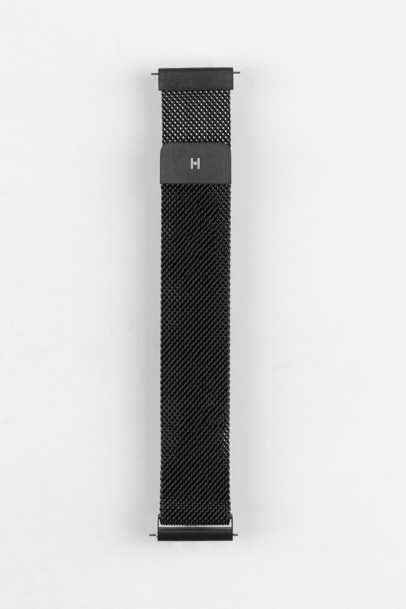 Hirsch MILANAISE Mesh Watch Band in BLACK