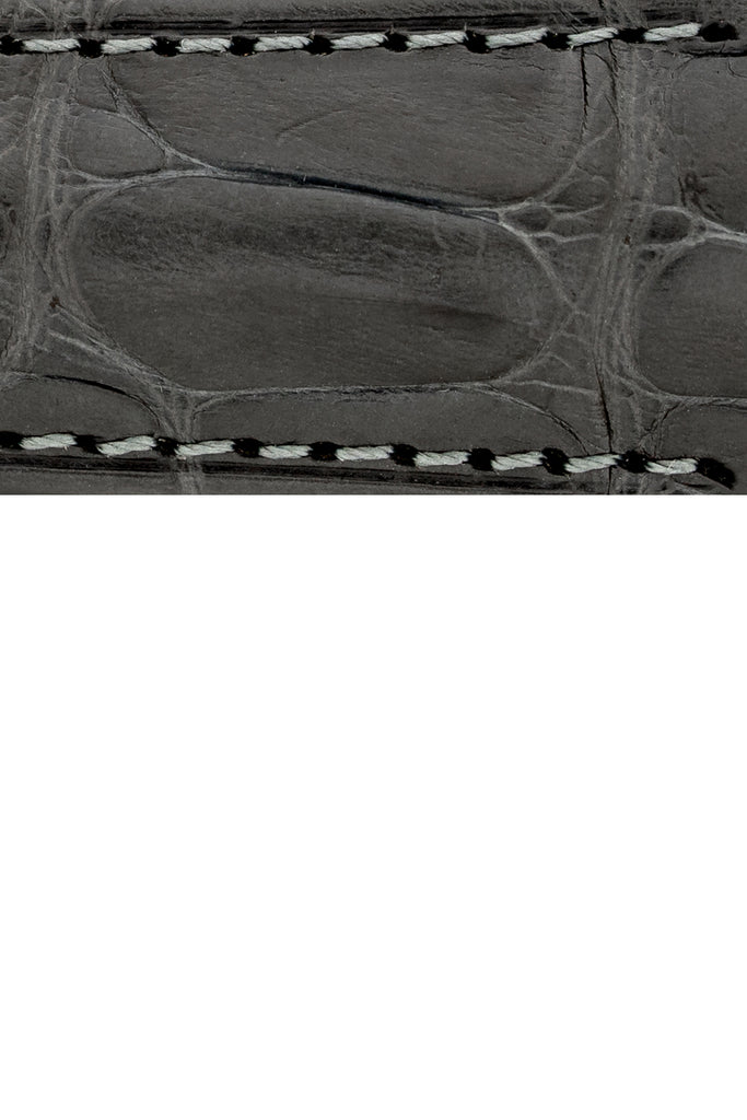 grey alligator strap 