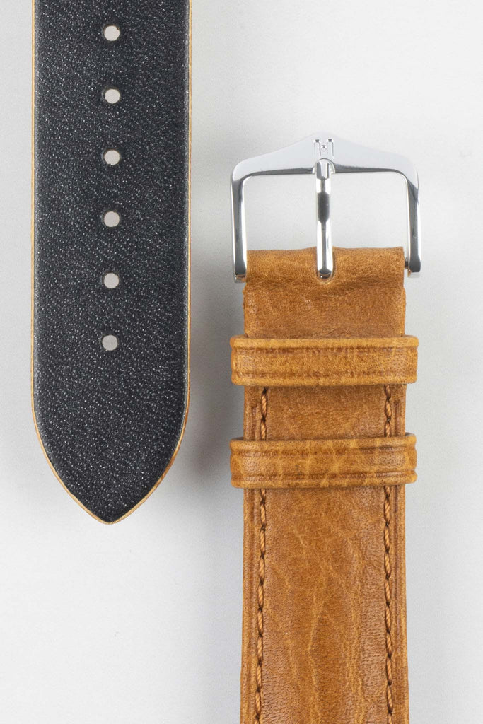 open ended leather watch strap