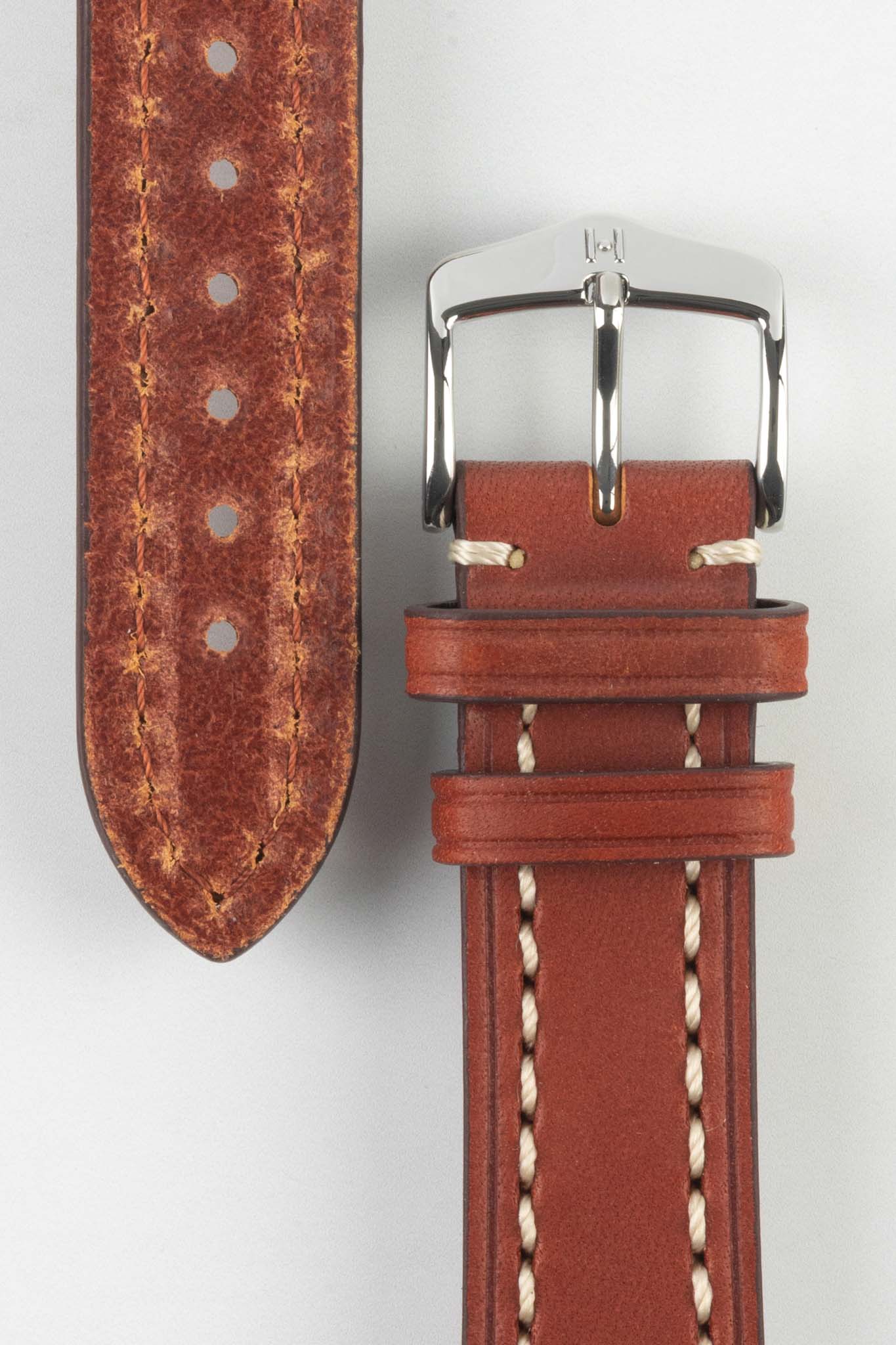 Hirsch Liberty Watch Strap in Golden Brown