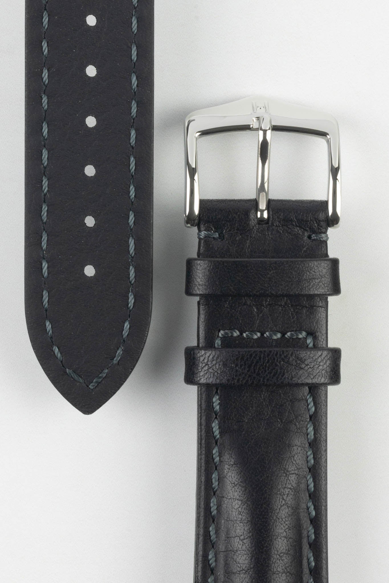 Hirsch Lucca Black Watch Strap