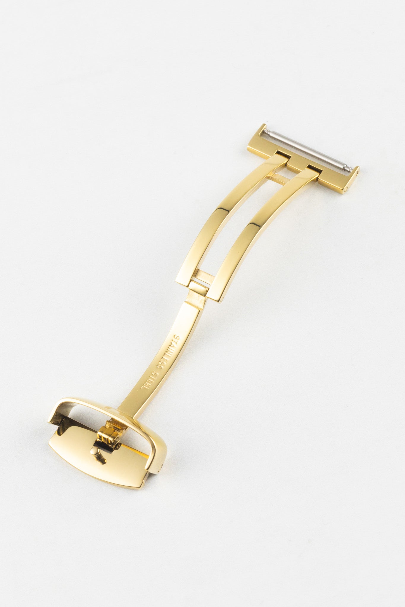 Hirsch SPORT Deployment Clasp in GOLD