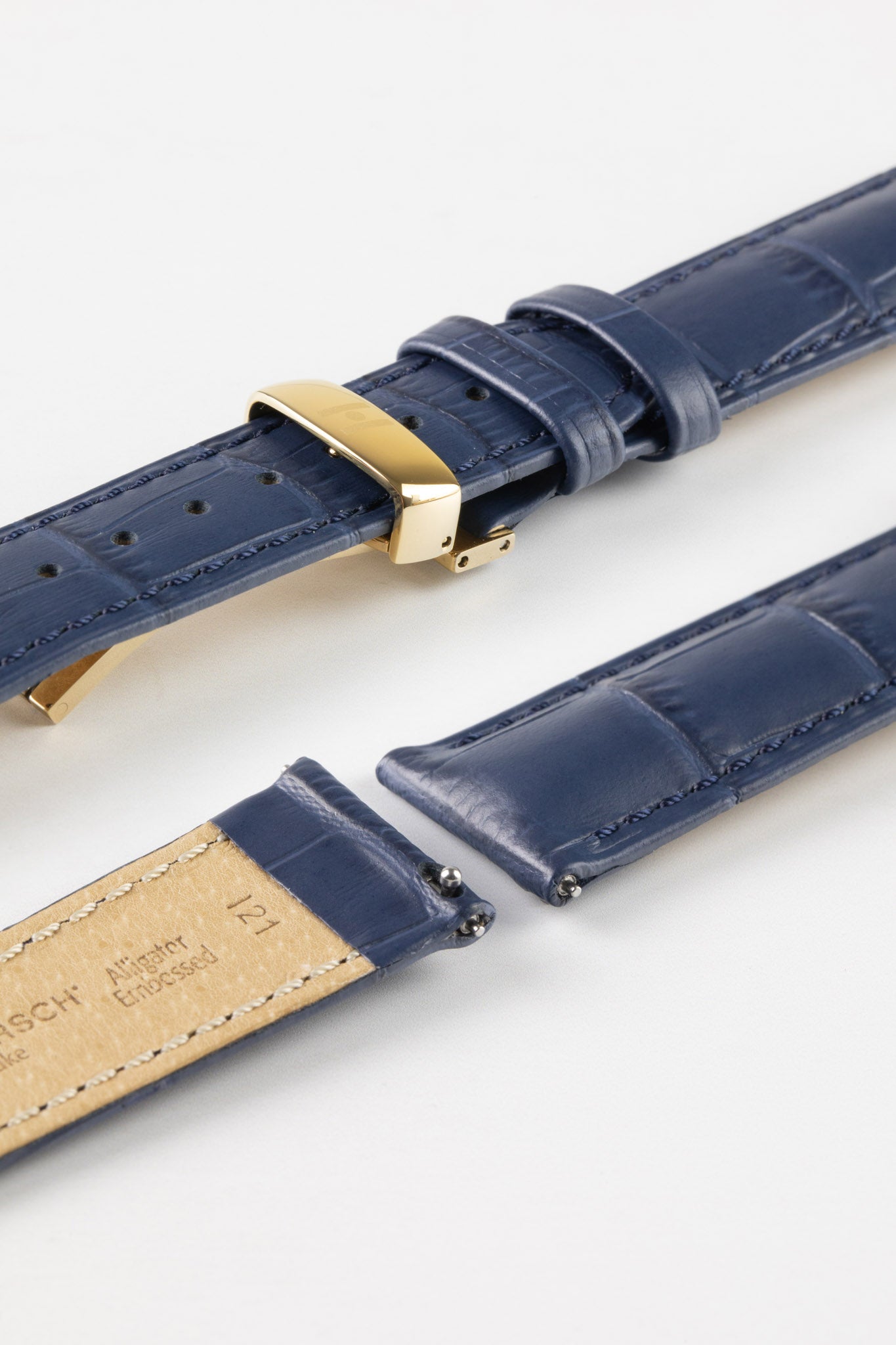 blue alligator strap 