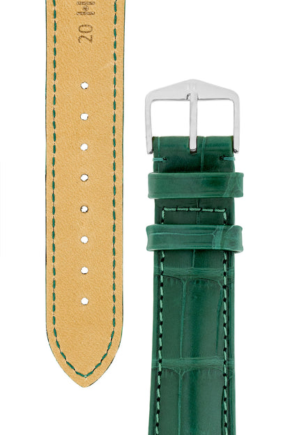 hirsch green strap (buckle)