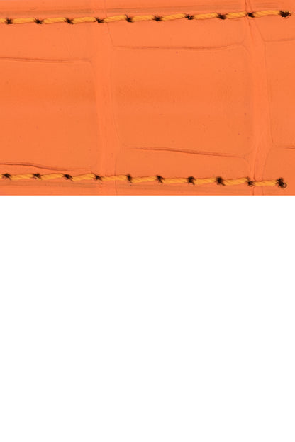 watch strap orange (up-close)