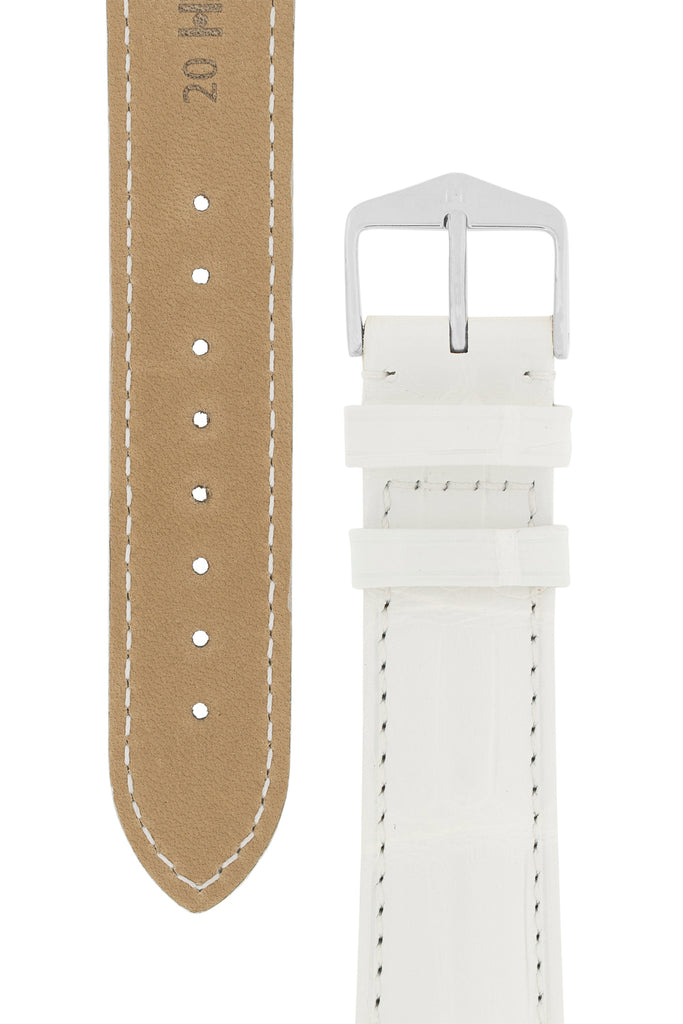 White leather watch strap (Buckle)