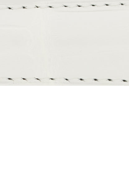 White leather watch strap (stitching)