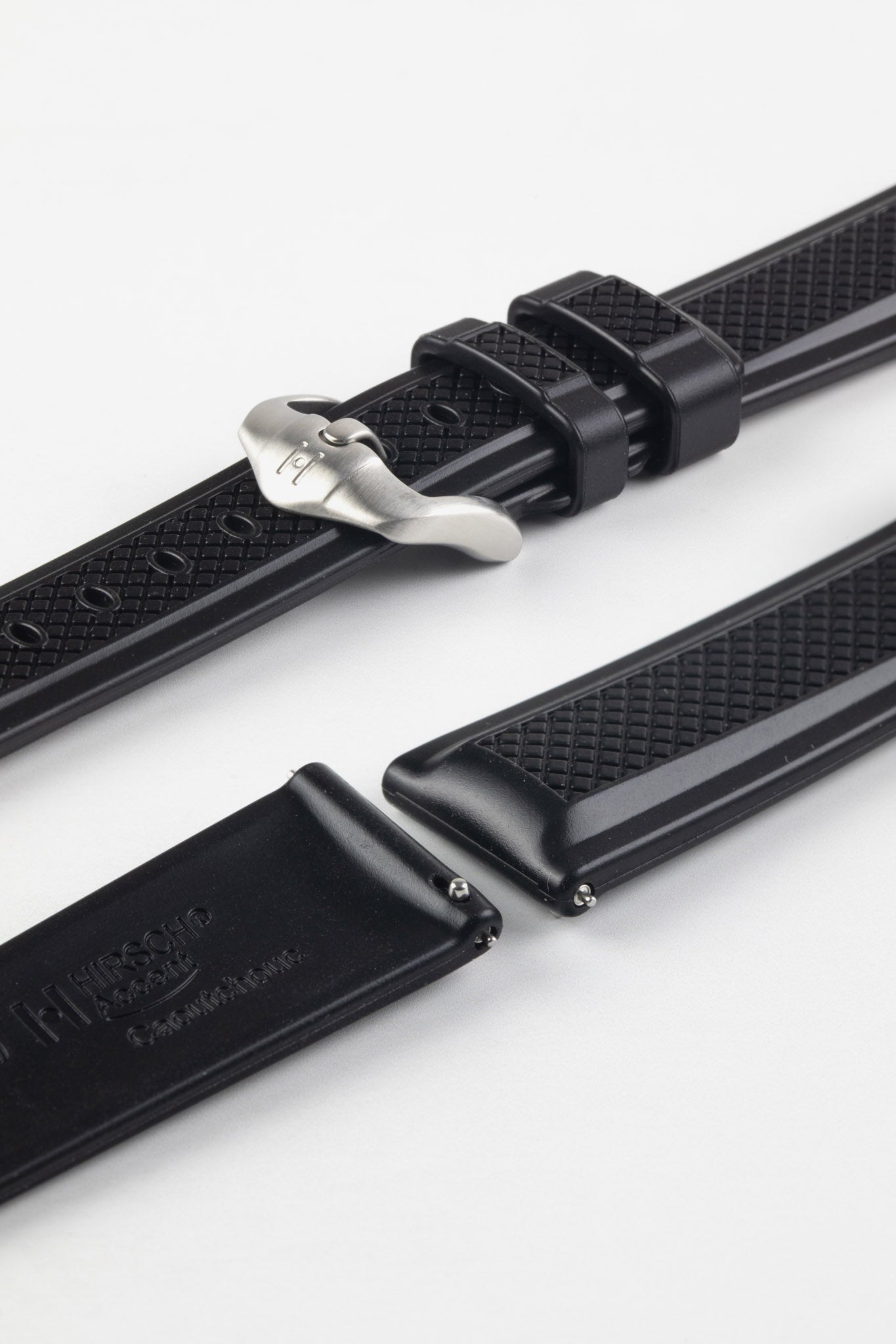 hirsch accent strap (silver buckle)