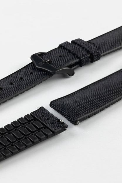 black sailcloth strap 