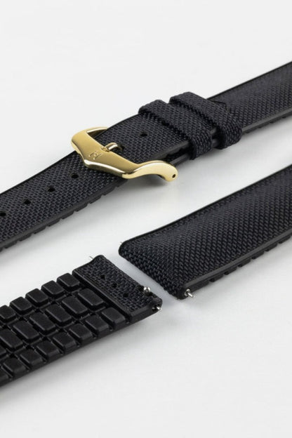 black sailcloth strap 