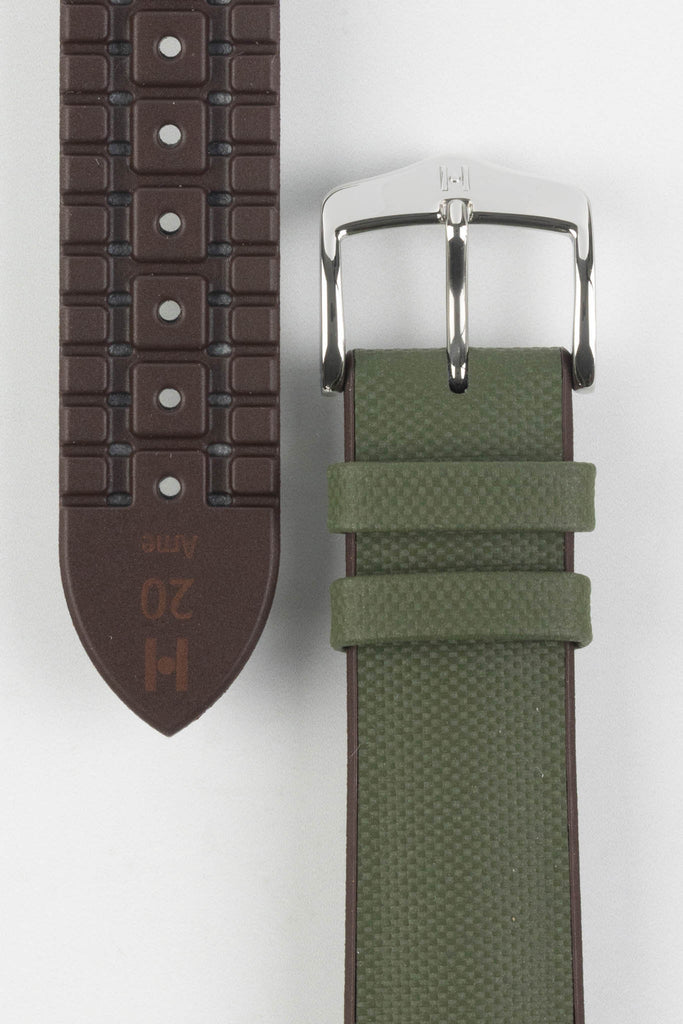 army green watch strap