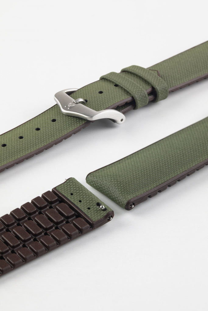 army green watch strap