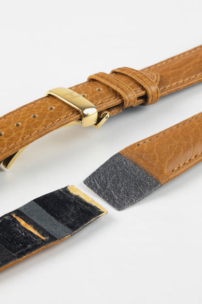 open ended leather watch strap