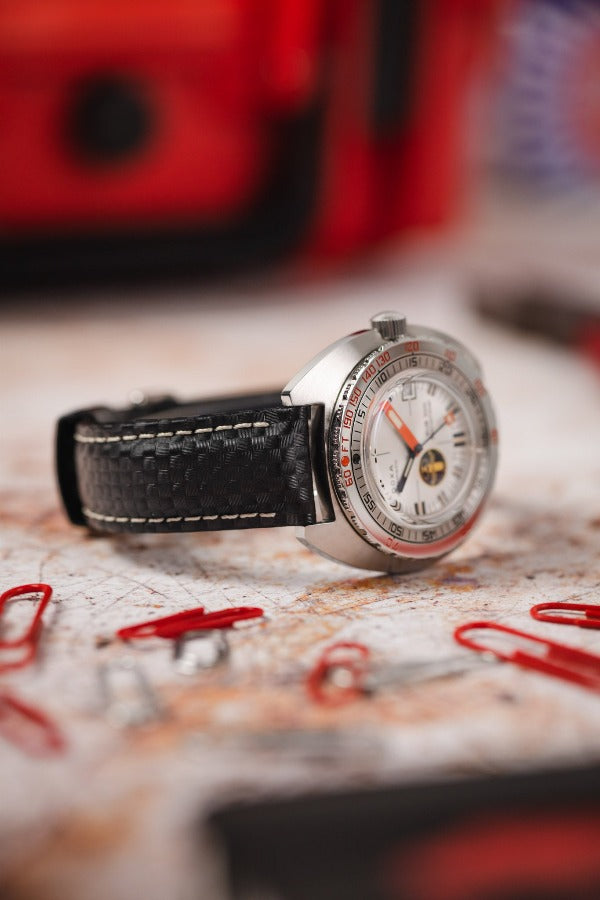 Hirsch Carbon Black strap