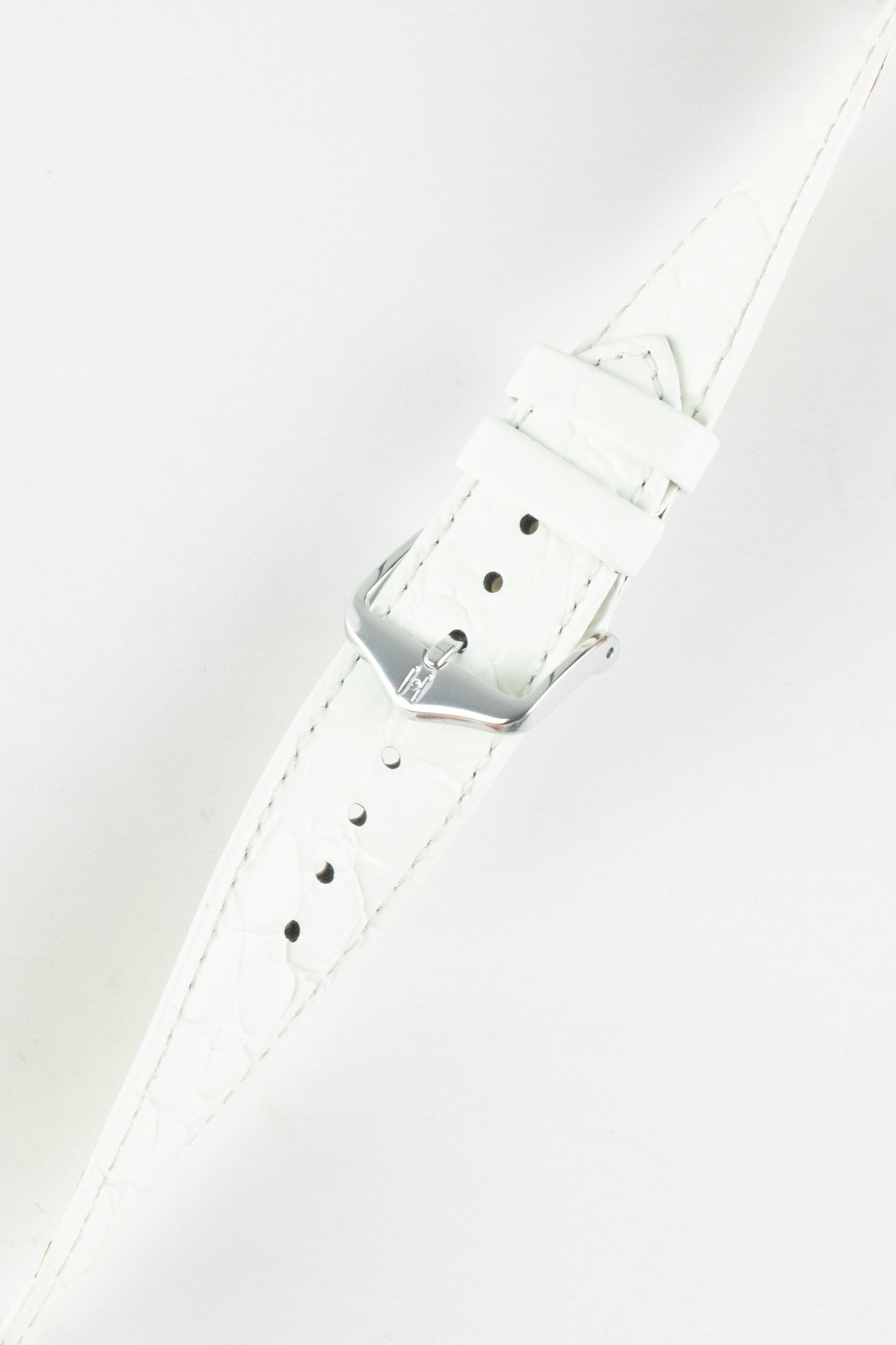 white crocodile watch strap 