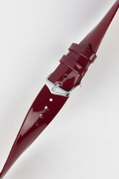 womens marsala leather watch strap 