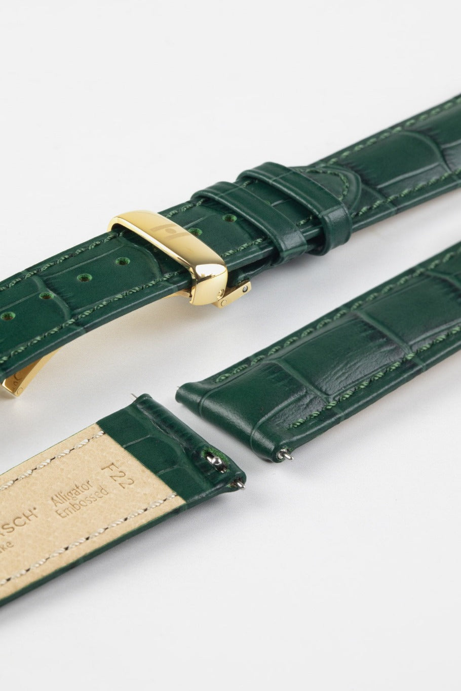 green alligator strap 