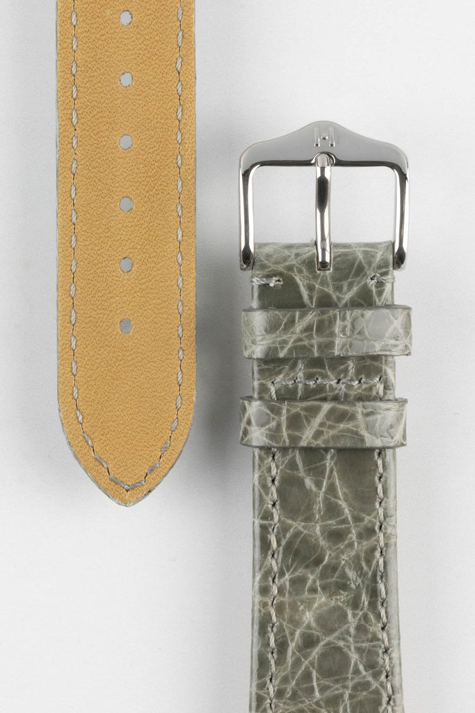 real crocodile leather watch strap