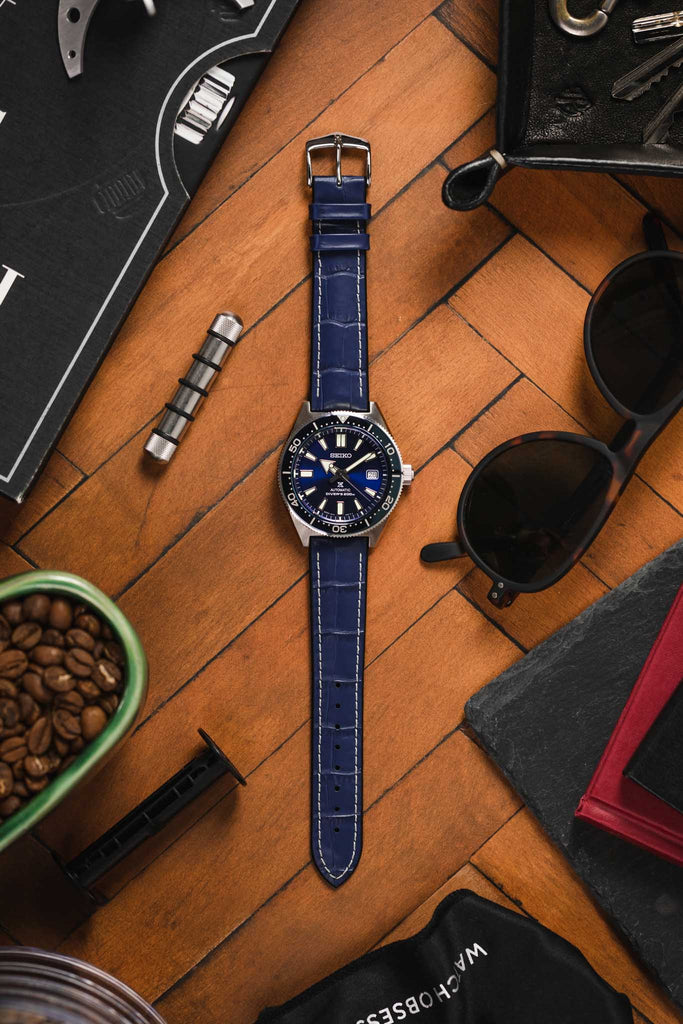 navy blue watch strap