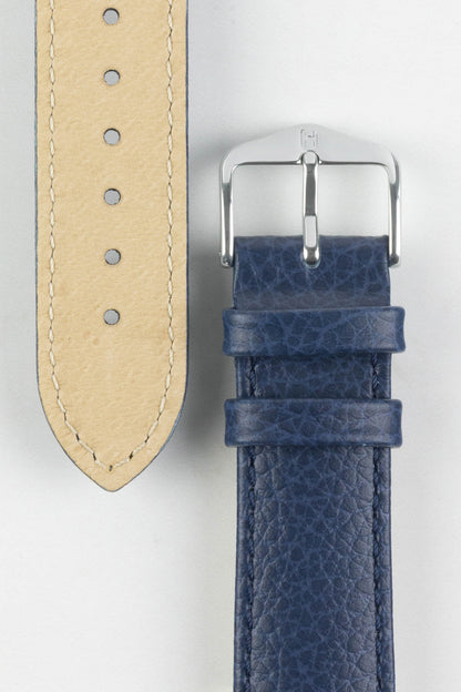 blue calf leather watch strap 