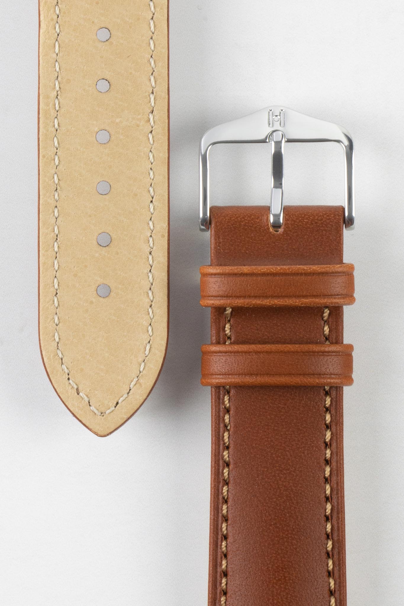 Textured Leather Watch Strap 