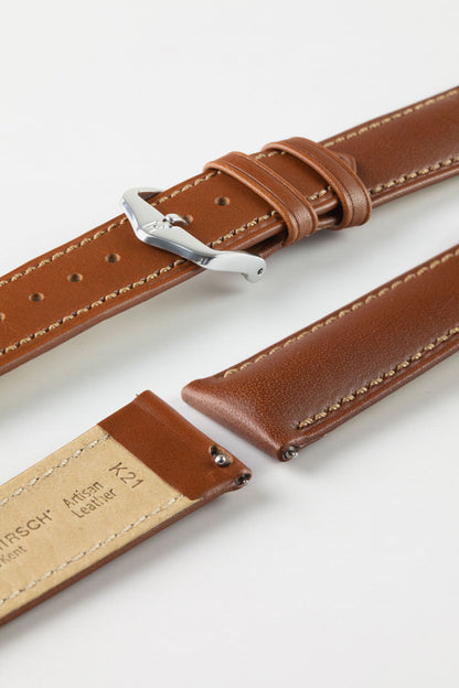 Textured Leather Watch Strap 