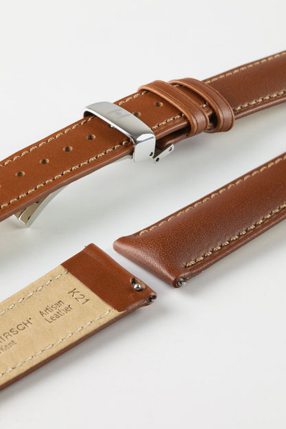 Textured Leather Watch Strap 