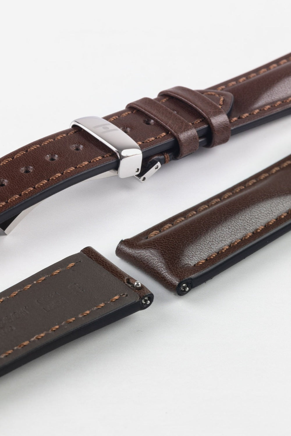 Hirsch Lucca Brown Watch Strap