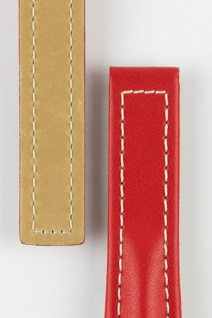 red watch strap