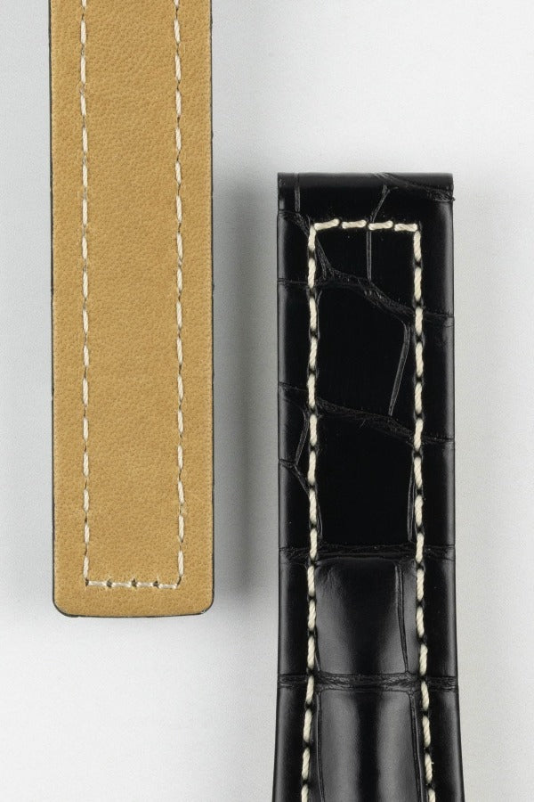 genuine alligator strap