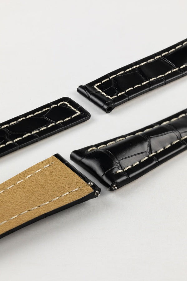genuine alligator strap