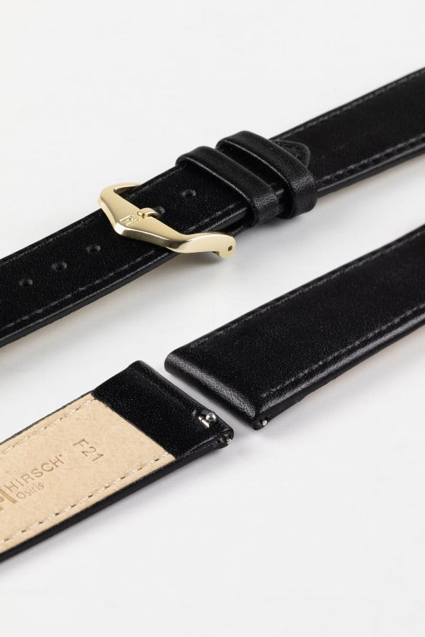 quick release leather watch strap