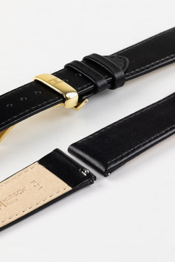 quick release leather watch strap
