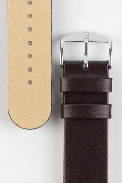 Hirsch Scandic Calf Leather Watch Strap - Brown