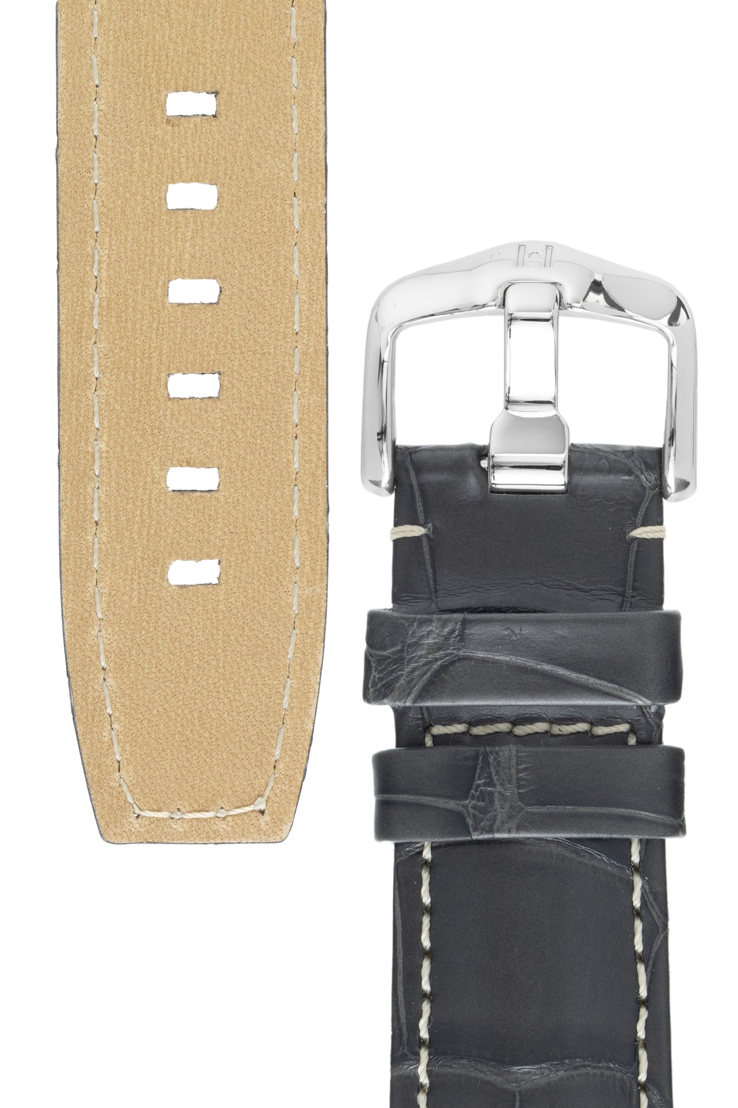 dark grey watch strap (buckle)