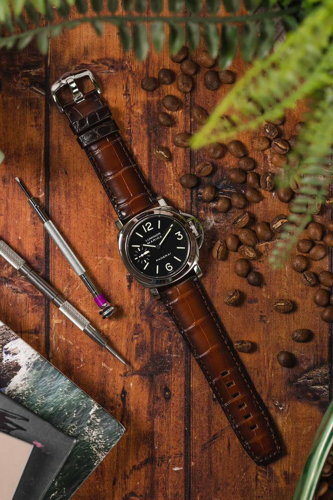 two tone watch strap (on watch)