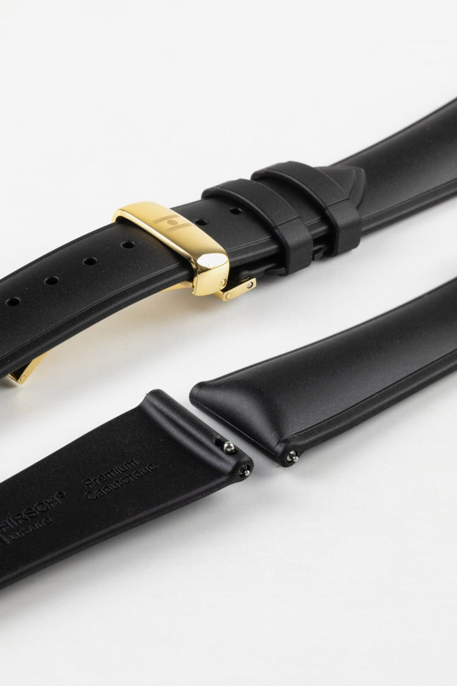 hirsch urbane rubber strap