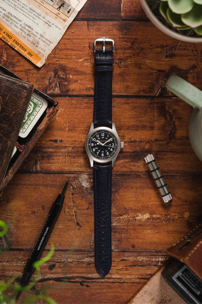 hypoallergenic leather watch strap 