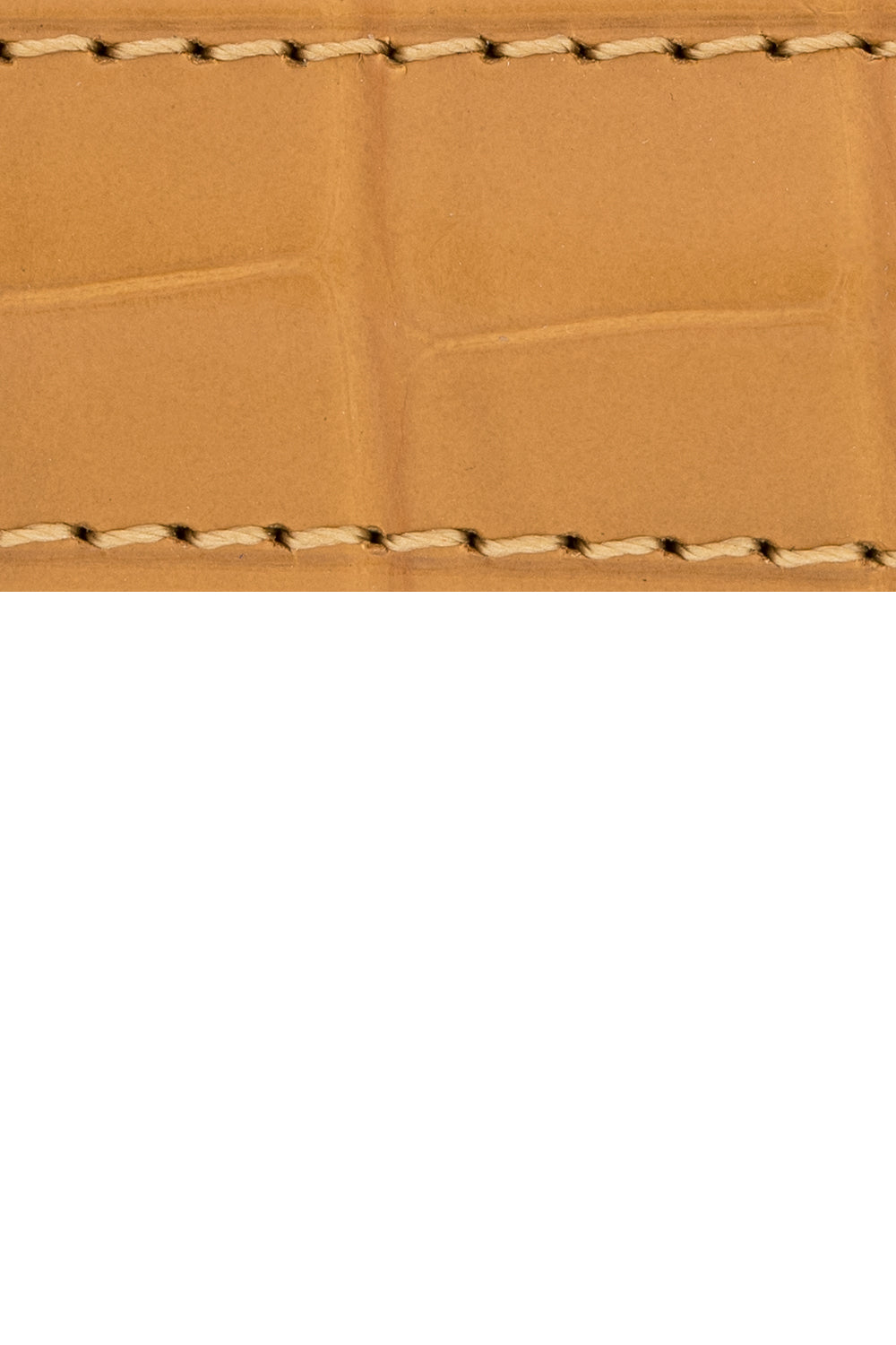 Honey Alligator Watch Strap