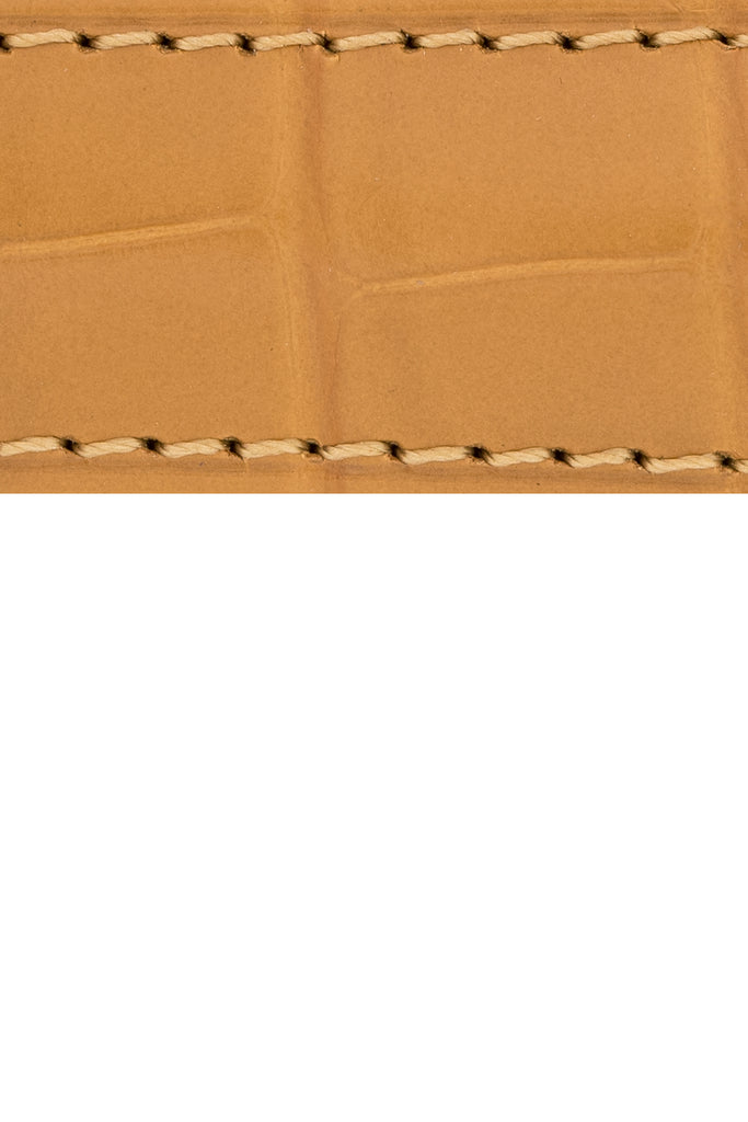 Honey Alligator Watch Strap