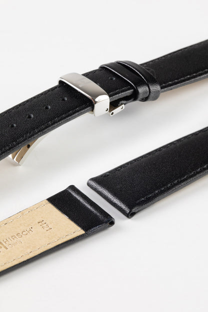 Hirsch Osiris Black | Watch Straps | Watch Obsession UK