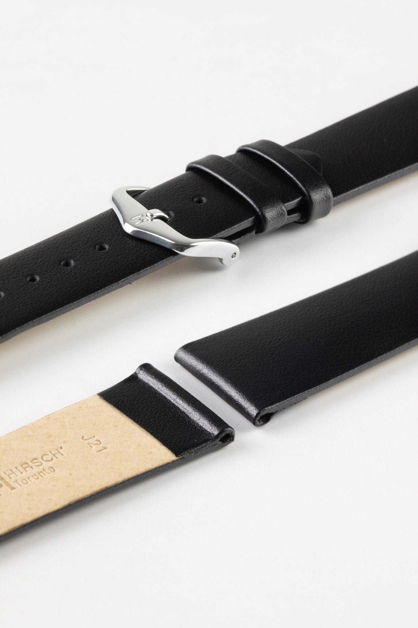 Hirsch Toronto Watch Strap | Black | Hirsch Straps 