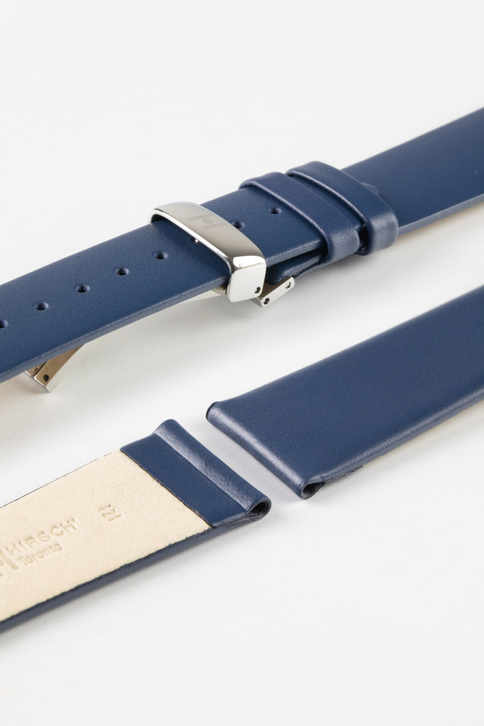 Hirsch Toronto Blue | Leather Watch Strap | Hirsch Straps UK