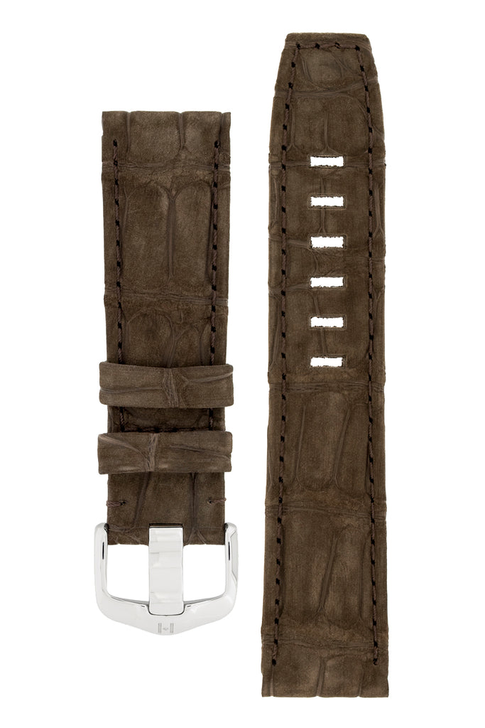 Nubuck Alligator Watch Strap 