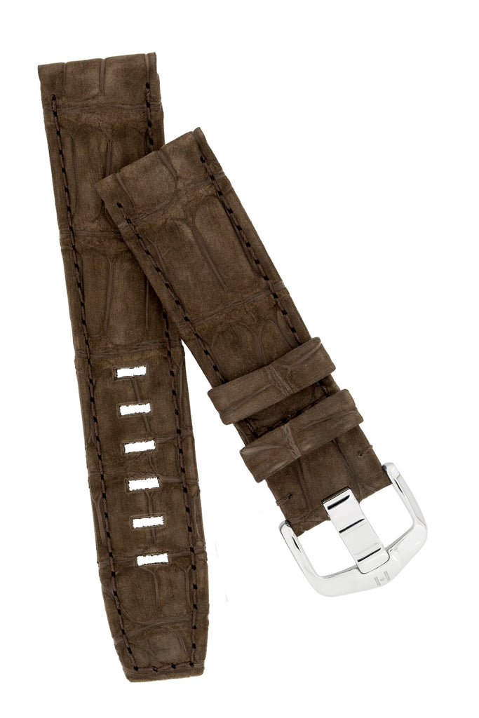 Nubuck Alligator Watch Strap 