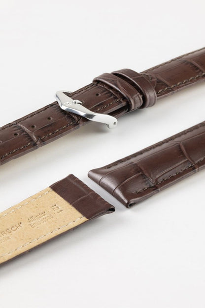 Hirsch Duke Brown | Leather Watch Strap