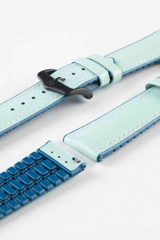 Blue strap ladies watch