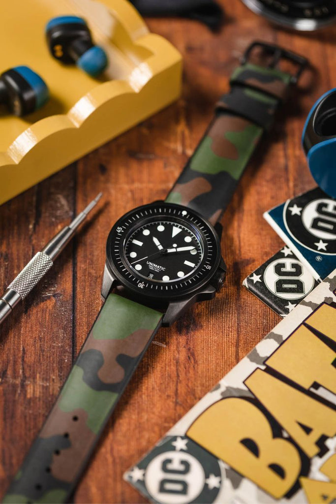 green watch strap military