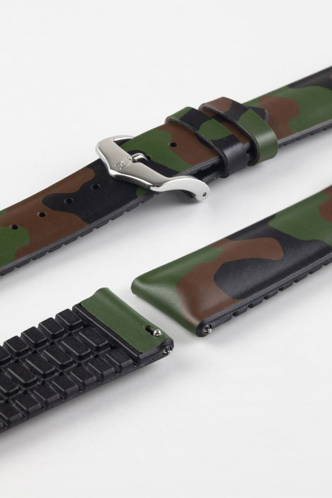 military green watch strap